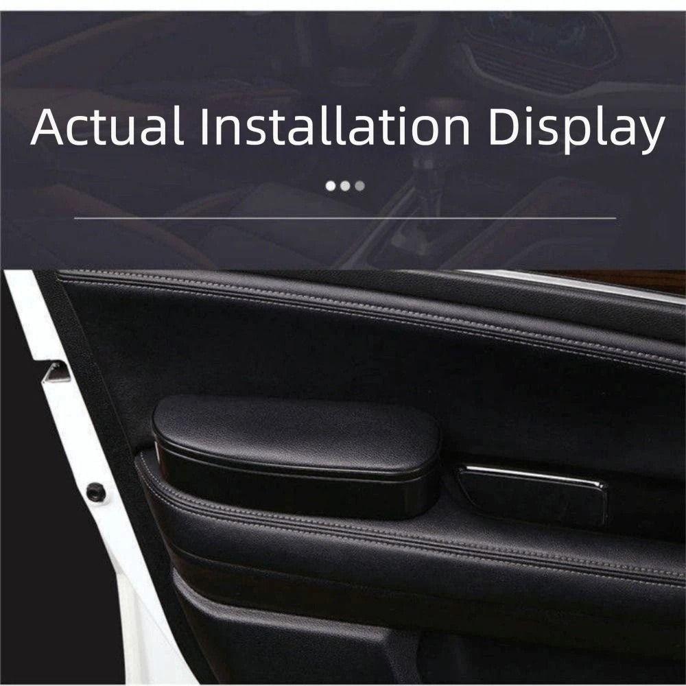 Self-adhesive Multifunctional Armrest Console Anti Slip Expandable Storage Compartment Stowing