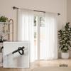 UMBRA Карниз для штор Ringlet, 107-305см, Матовый черный