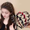 3Pcs Vintage Hairband Decorative Hair Band Fashion Non-slip Hairband Fashion Hair Accessories Gifts for Women Girls