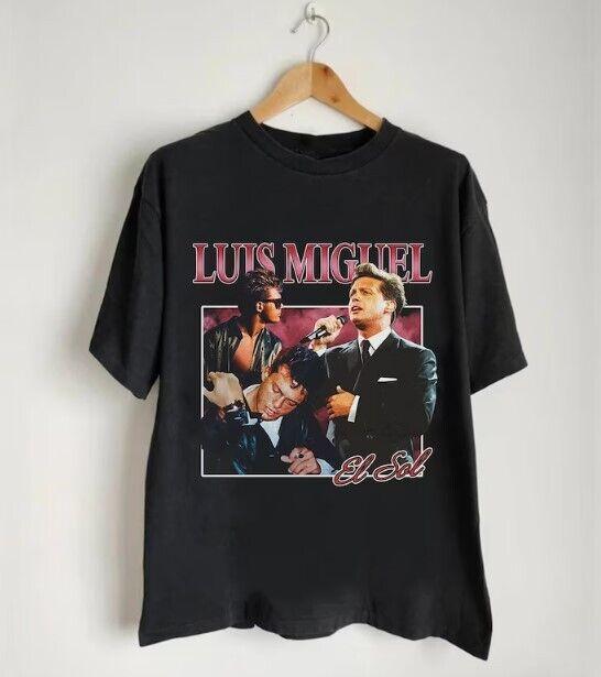 SALE Luis Miguel Shirt, Luis Miguel Bootleg Shirt, cotton unisex S-4XL Unisex T-Shirt