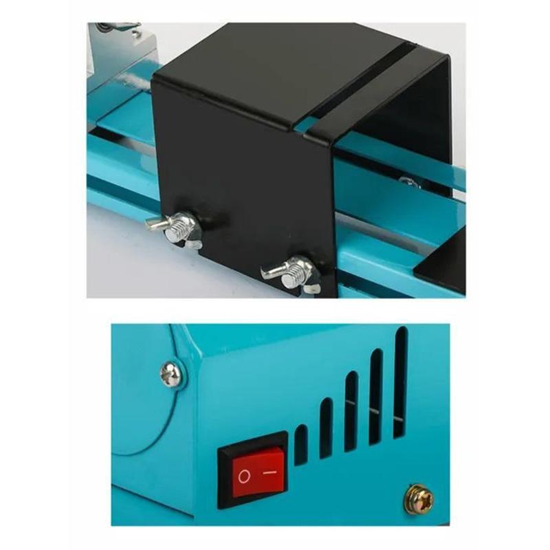 Мини-токарный станок с регулируемой скоростью по дереву (для бисера) 150 Вт (4000-7000 об/мин)