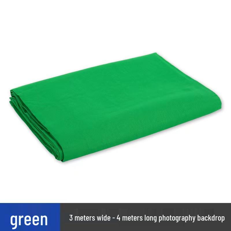 Thickened Washable Green Screen Backdrop for Photography & Videography