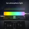 Креативный атмосферный ночник USB, светодиодный индикатор ритма, RGB, фантазийный, для бара, комнаты для вечеринок, игровой комнаты, настольная лампа для декора