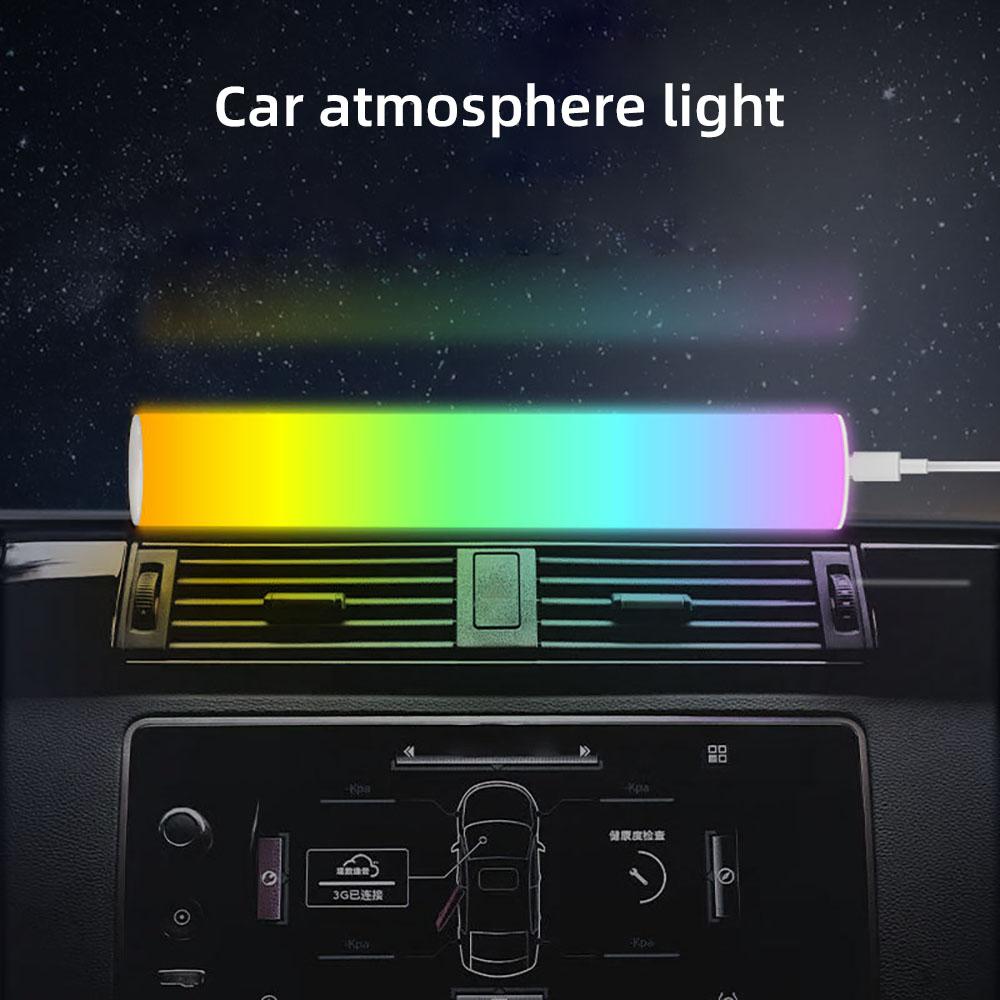 Креативный атмосферный ночник USB, светодиодный индикатор ритма, RGB, фантазийный, для бара, комнаты для вечеринок, игровой комнаты, настольная лампа для декора