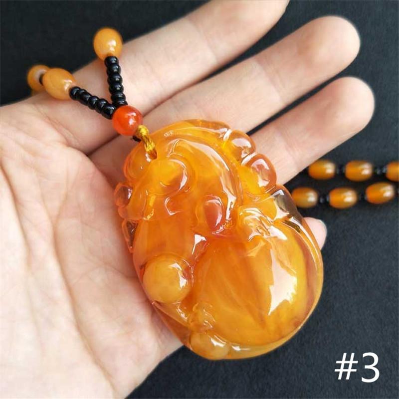 Винтажный богемный этнический стиль, пчелиный воск, янтарный кулон, женский свитер, цепочка, ожерелье из бисера