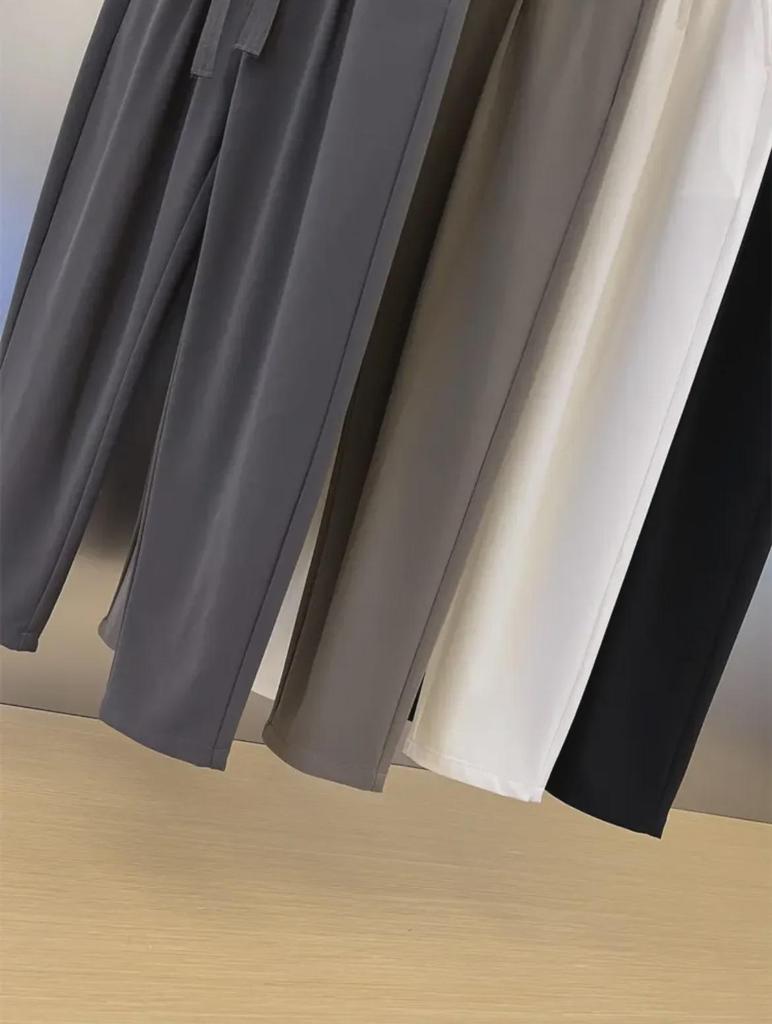 Мужские классные летние зауженные брюки-шаровары с защитой от морщин