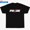 Футболка с логотипом Pride Fighting Championship Черный/Темно-синий/Белый/Серый S-5XL Унисекс