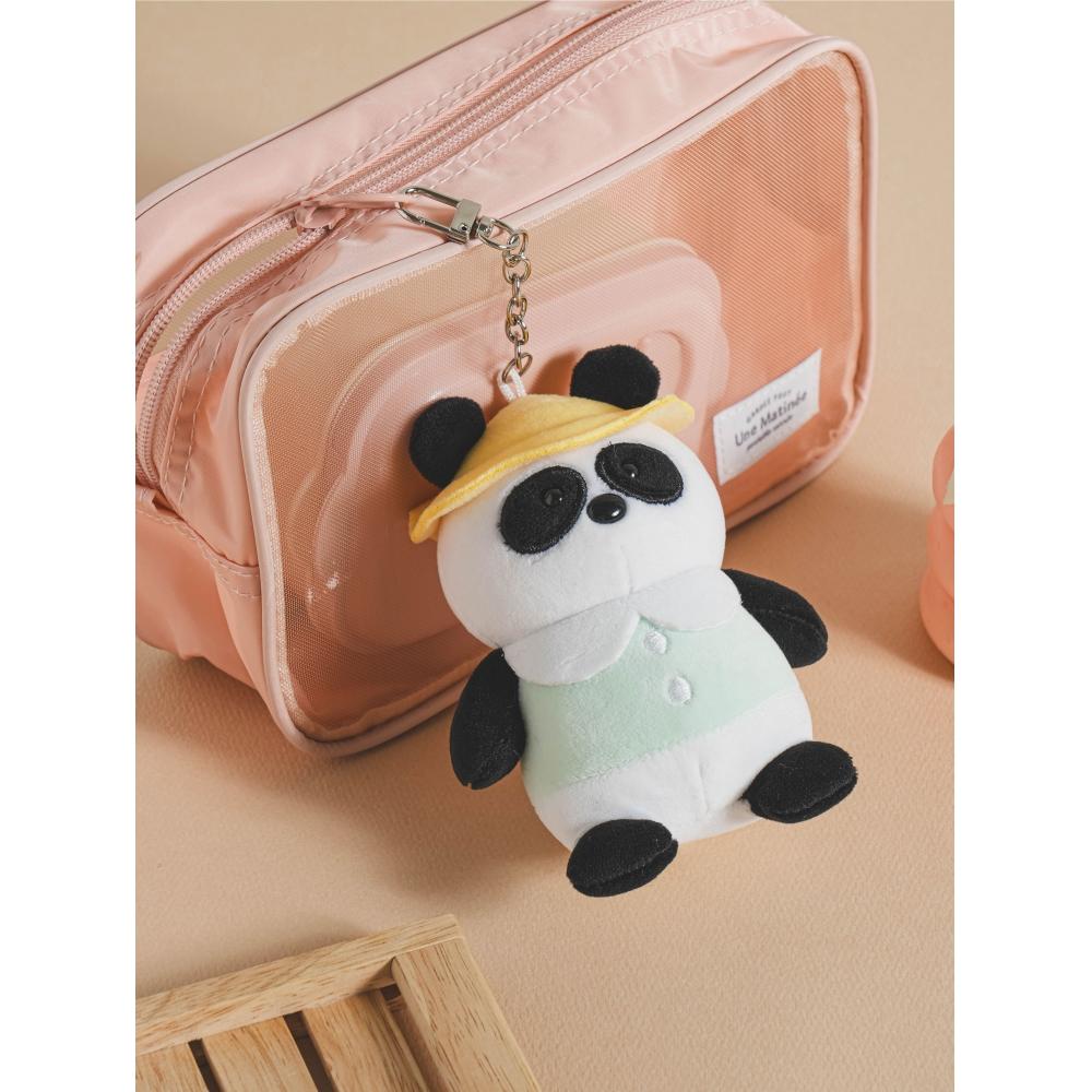 Daiso Picnic Animal Friends Keyring Panda
