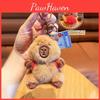 Jinnew Unique Capybara Plush Keychain Accessory In Vibrant Sports Colors Ideal Keyring For