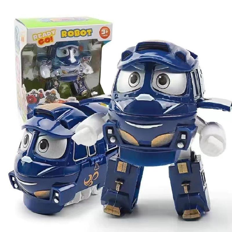 Робот Поезда Рт Кай Трансформер Трансформирующийся Поезд Фигурка Корейская Игрушка Анимация