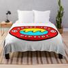 Indie Pop Frame Wave Throw Blanket