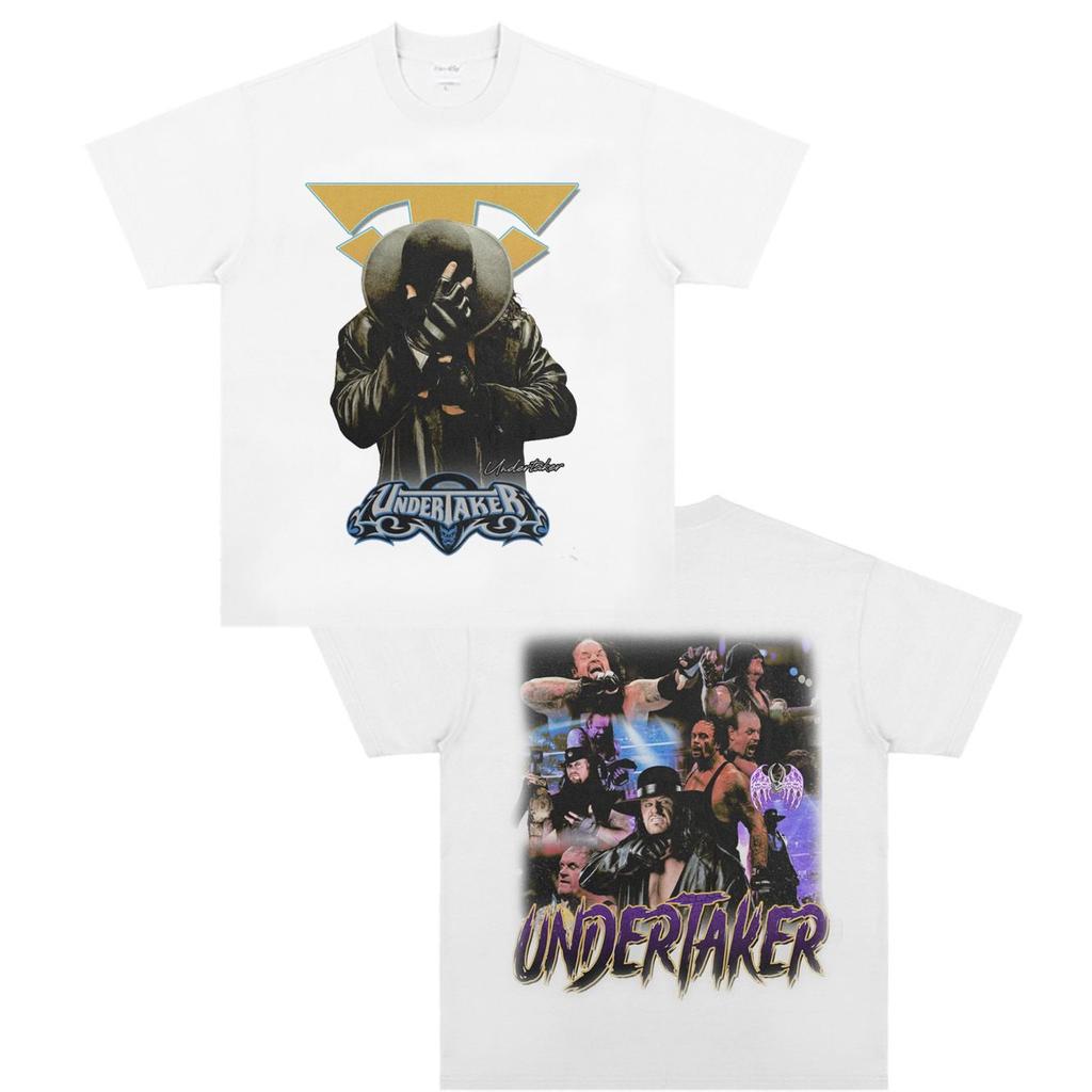 The Undertaker Undertaker Fighting Wrestler American Vintage Street Wear Short Sleeve Men's T-Shirt