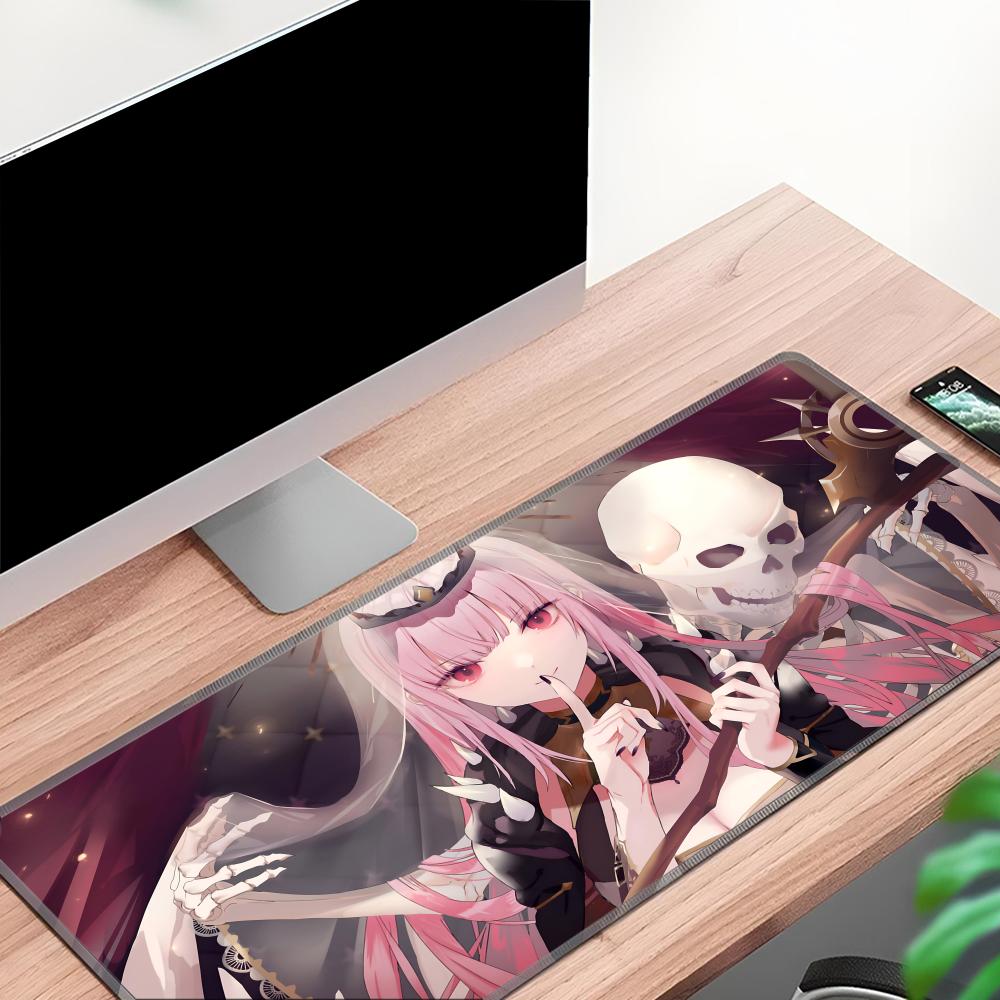 mori calliope Mouse Pad Esports players Desk Mat With Pad Gaming Accessories Prime Gaming Keyboard Pad XXL xcm