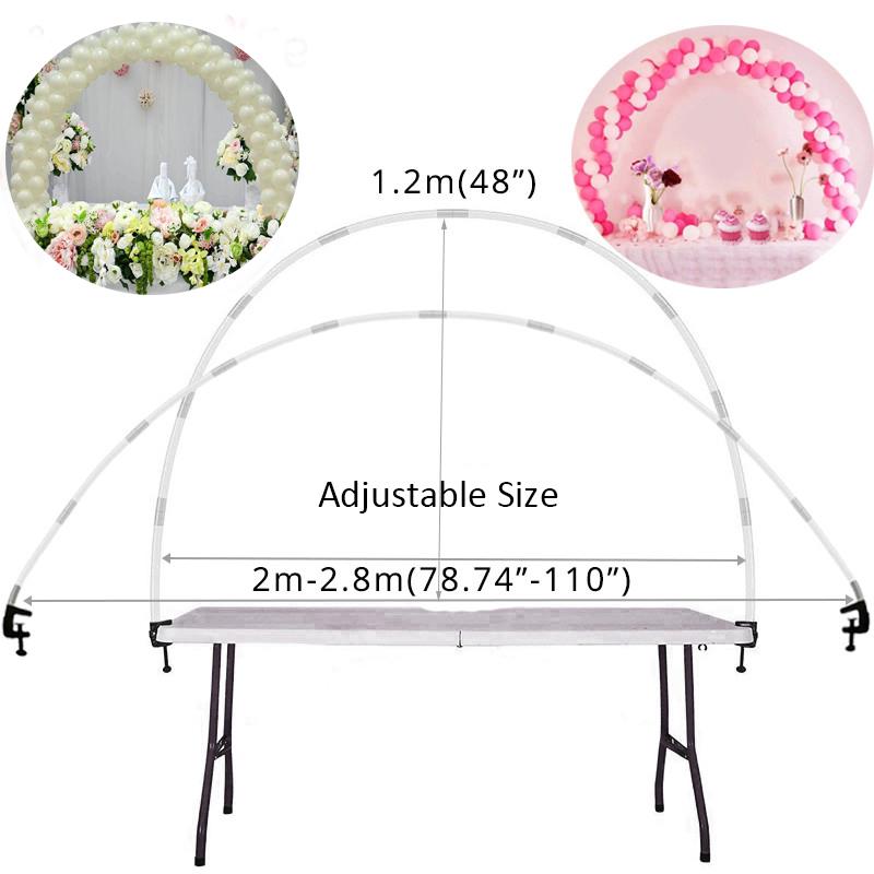 Настольный комплект арки из воздушных шаров, колонна-подставка для свадьбы, дня рождения, украшения, детские воздушные шары, аксессуары, Рождественский декор, шар