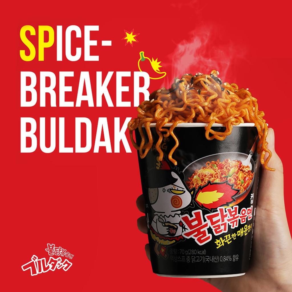 Samyang Buldak Stir-fried Noodles 5 Servings Original