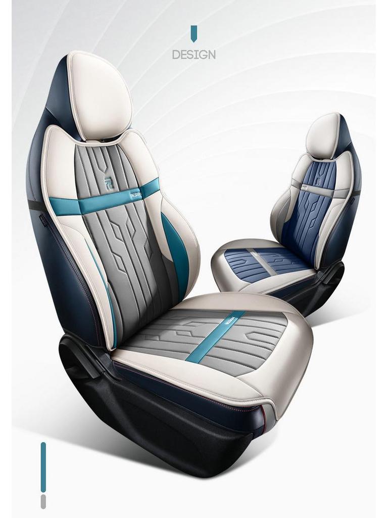BYD PLUS All-Season Seat Cushion Set with Lumbar Support, Custom Fit for Specific Car Models
