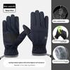 Перчатки-варежки с полными пальцами, совместимые с сенсорным экраном, ветрозащитные мотоциклетные перчатки для зимней езды