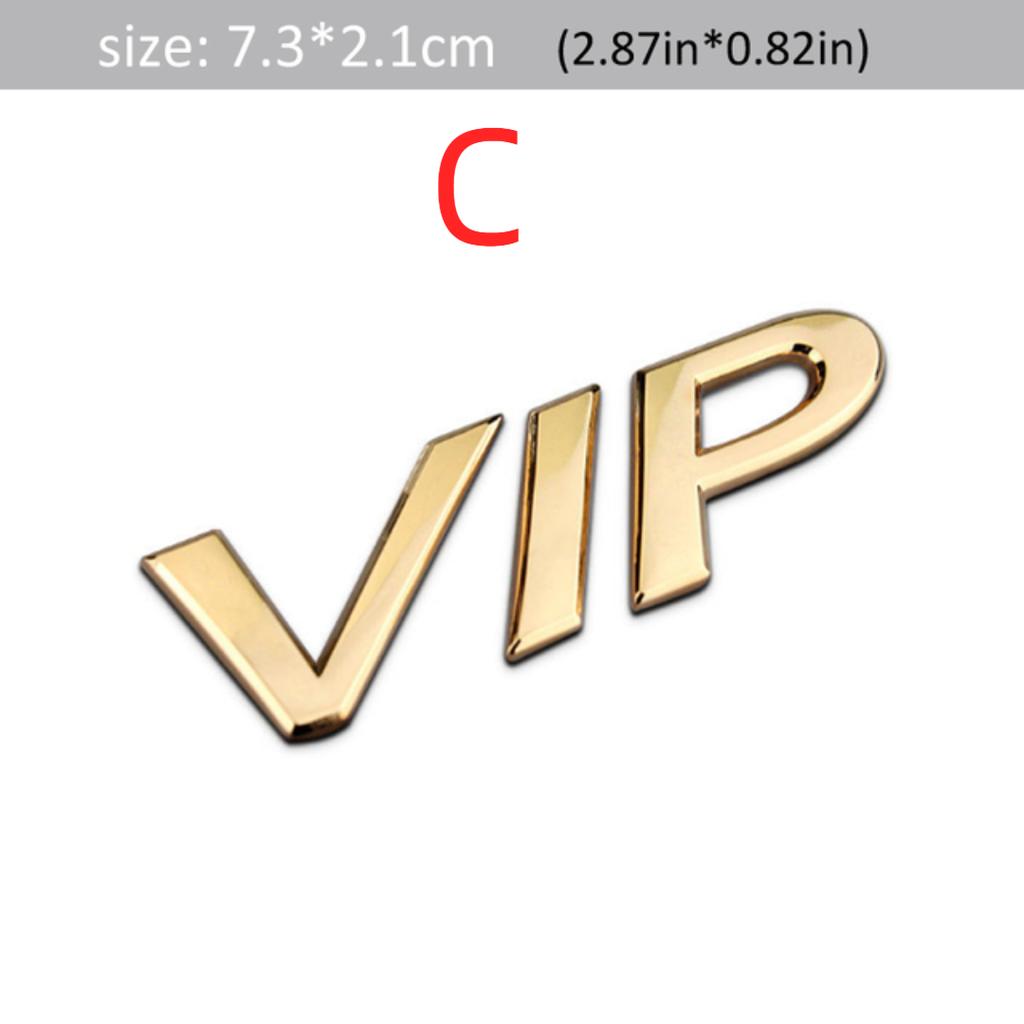 Car Styling 3D Metal Sticker VIP Emblem Decals for L/and Rover R/ange Rover Evoque RR EVQ Defender SV SVR Velar Accessories