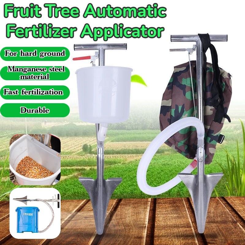 Fruit Tree Automatic Fertilizer Applicator Small Fertilizer Spreader Agricultural Corn Spot Sowing Top Dressing Shovel Spreader