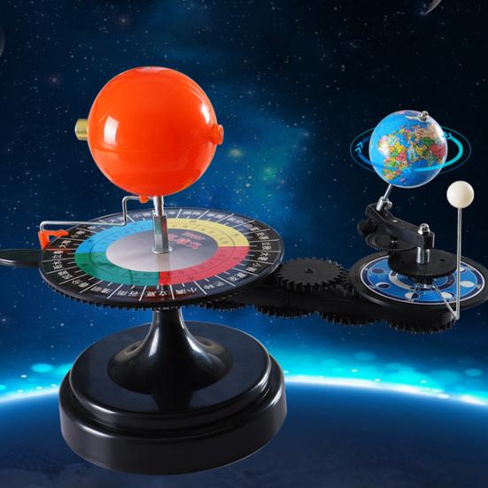 Глобус Aarde Zon Maan со светодиодной подсветкой Земля-Солнце-Луна Орбитальный Теллурион Развивающая игрушка