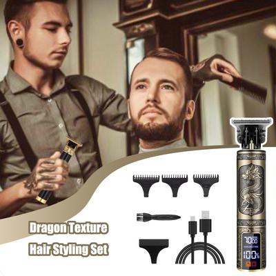 Машинка для стрижки волос с длинной текстурой, машинка для стрижки волос, электрическая машинка для стрижки, электрическая машинка для стрижки налысо, машинка для стрижки волос с масляной головой