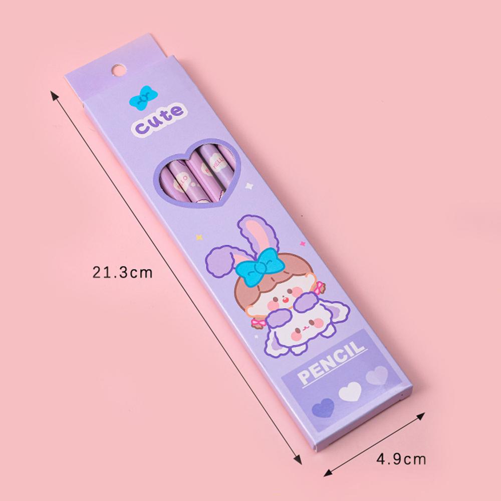 1 набор из 6 предметов Милый милый питомец HB канцелярские принадлежности школьные офисные принадлежности подарок ученику приз креативный кавайный карандаш