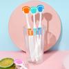 Tongue Coating Brush Multifunctional Tongue Scraper Silicone Tongue Scraper Double-effect Tongue Coating Cleaning Brush