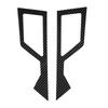 2-Piece Carbon Fiber Rear Tail Trim for 21-22 Polaris RZR PRO XP Utility