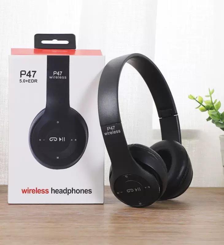 Беспроводные накладные наушники P47 Bluetooth 5.0 – Стереозвук, Идеальный подарок
