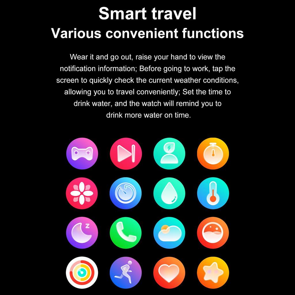 LIGE Wireless Charging Meter Smart Watch Outdoor Sports Fitness Waterproof Watch Bluetooth Call Smart Watch