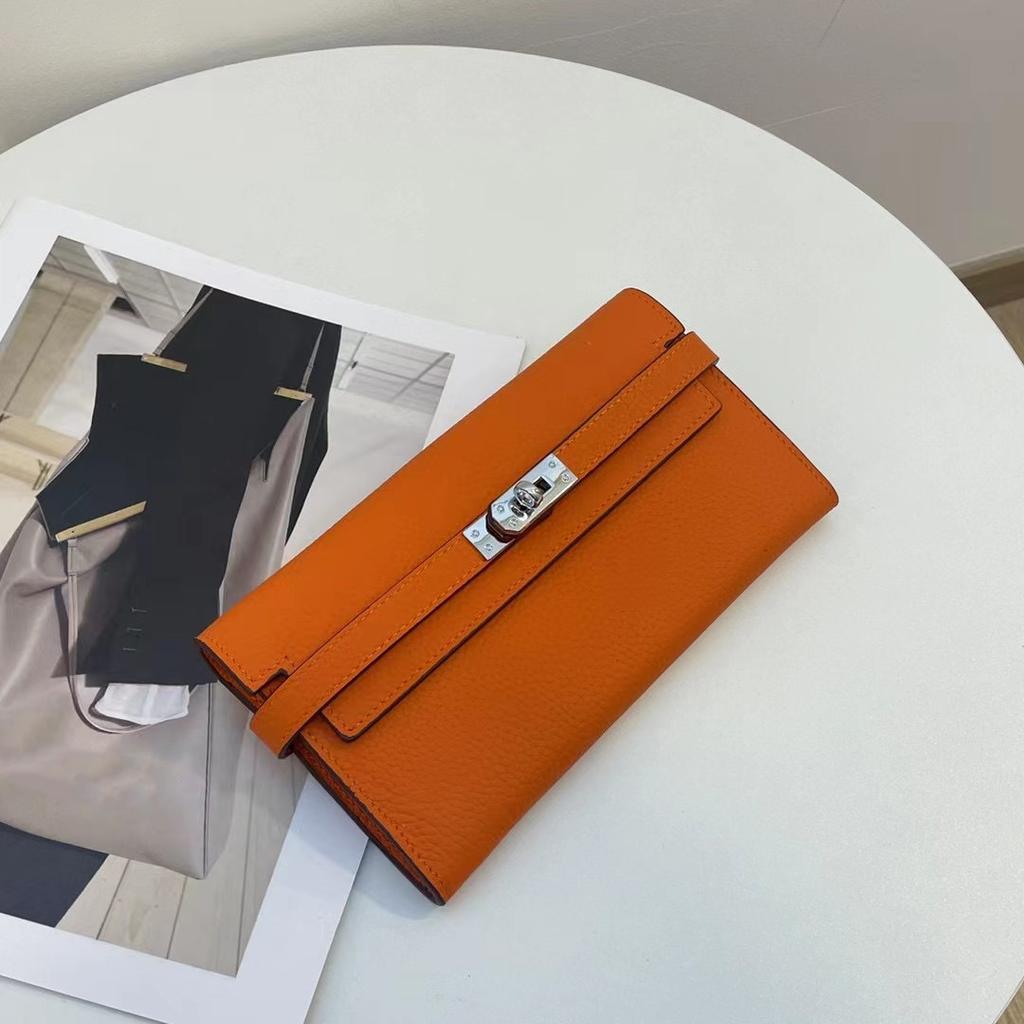 Роскошные женские кошельки из натуральной кожи, высококачественный первый слой коровьей кожи, длинный кошелек, серебристый тон, застегивающийся на замок, великолепная сумка-клатч без логотипа