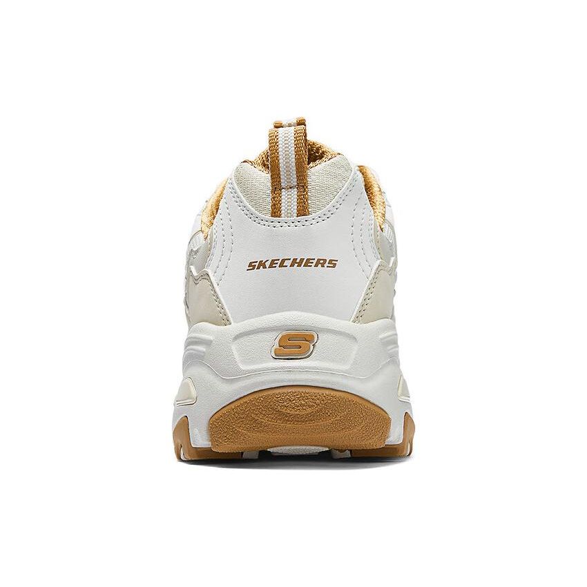 Skechers DLites 1.0 Универсальные Модные Удобные Мягкая Подошва Амортизация Ретро Кампус Повседневная Обувь Для Поездок Увеличивающие Рост Низкие Повседневные Кроссовки 149792-NTTN
