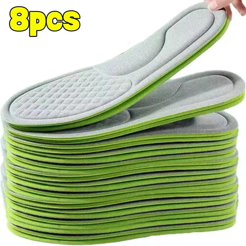 5D Soft Memory Foam Orthopedic Insoles Deodorizing Insole Shoes Sports Absorbs Sweat Breathable Antibacterial Shoe Accessory