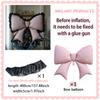 Love and Butterfly Knot Lace Balloon Butterfly Knot Aluminum Film Balloon for Birthday Shower Wedding Decoration Photo Props