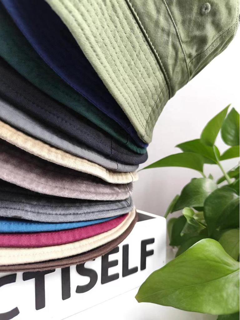 Панама рыбака 2025 серого цвета - женская и мужская большого размера, большой обхват головы, осенняя шляпа от солнца