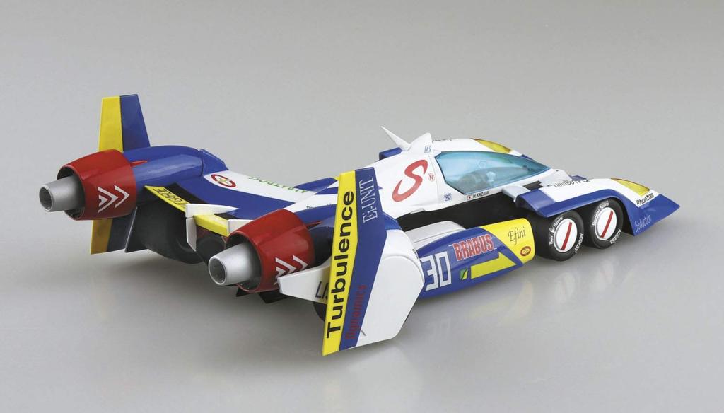 Aoshima Bunka Kyozai Cyber Formula Super Asurada Aero Boost Mode Scale Пластиковая модель № 9 AKF-11 Mode/Aero 1/24