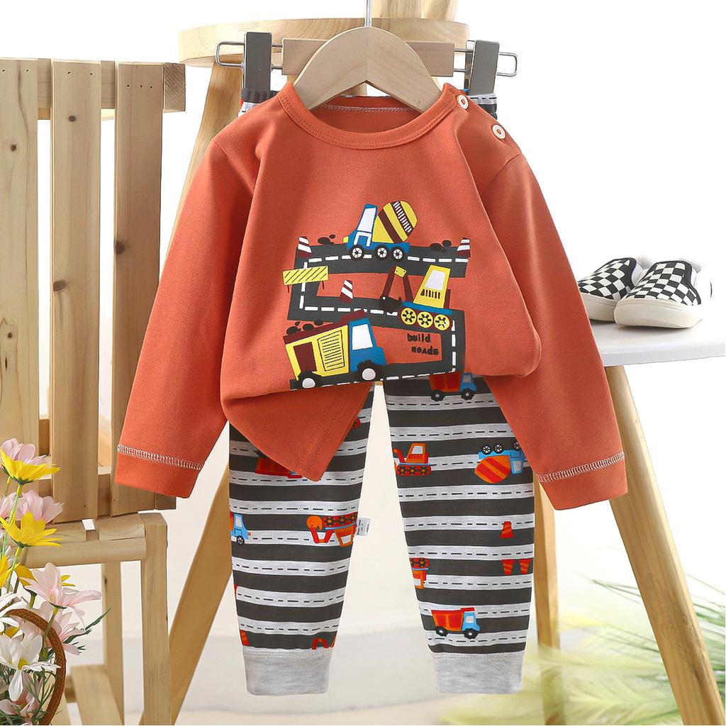 Cotton Underwear Set for Children Boys Warm Autumn Clothes for Girls Home Clothes Set