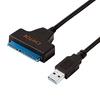 CHITOE SATA USB Conversion Cable Adapter Inch SSD Hard Disk Long For Inch for 3.0 SATA-USB 2.5 32cm! ! 2.5 SATA/SSD/HDD [Not 3.5 Drives]