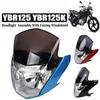 Мотоциклетная фара Передняя фара Для YAMAHA YBR125 YBR125K YBR 125 K JYM125-7 Фара Свет С Обтекателем Ветровым стеклом Детали