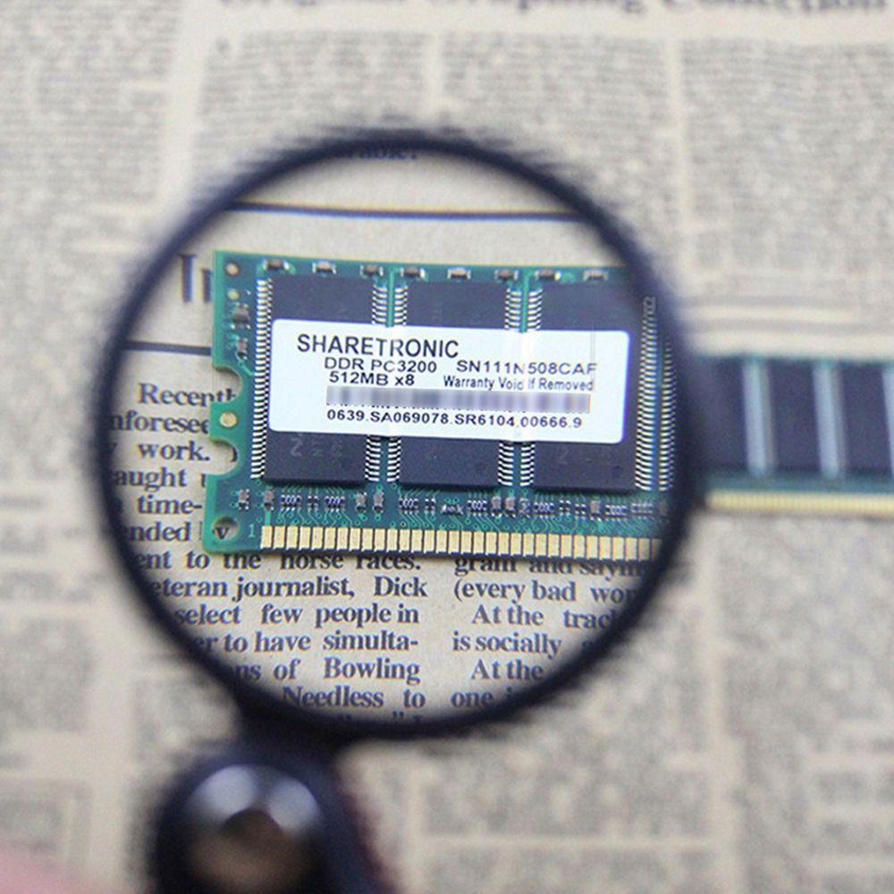 Складная карманная лупа для чтения газет, ювелирные изделия, 50 мм, ручная лупа, подарочное увеличительное стекло