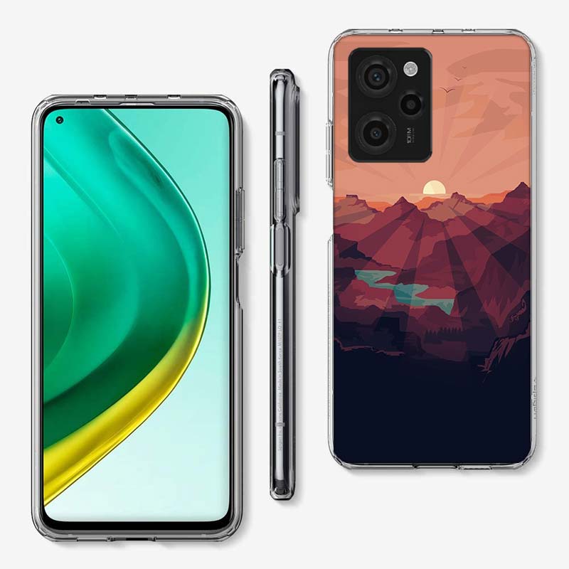 Natural poster landscape art painting Phone Case For Redmi 12 13C 12C 15C 15 9 Power 10 Prime+ 10C 10A 9T 9C 9i 9AT 9A Sport A5