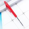 Выдвижная шариковая ручка 1,0 мм, инструмент для гладкого письма, пластиковая ручка для подписи, для рисования, ведения заметок