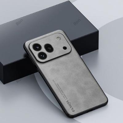 Чехол для Honor 600 Pro Жесткий Матовый Роскошная Кожаная Защита от Отпечатков Пальцев Задняя Крышка для Honor 600 Чехол Ударопрочный Бампер