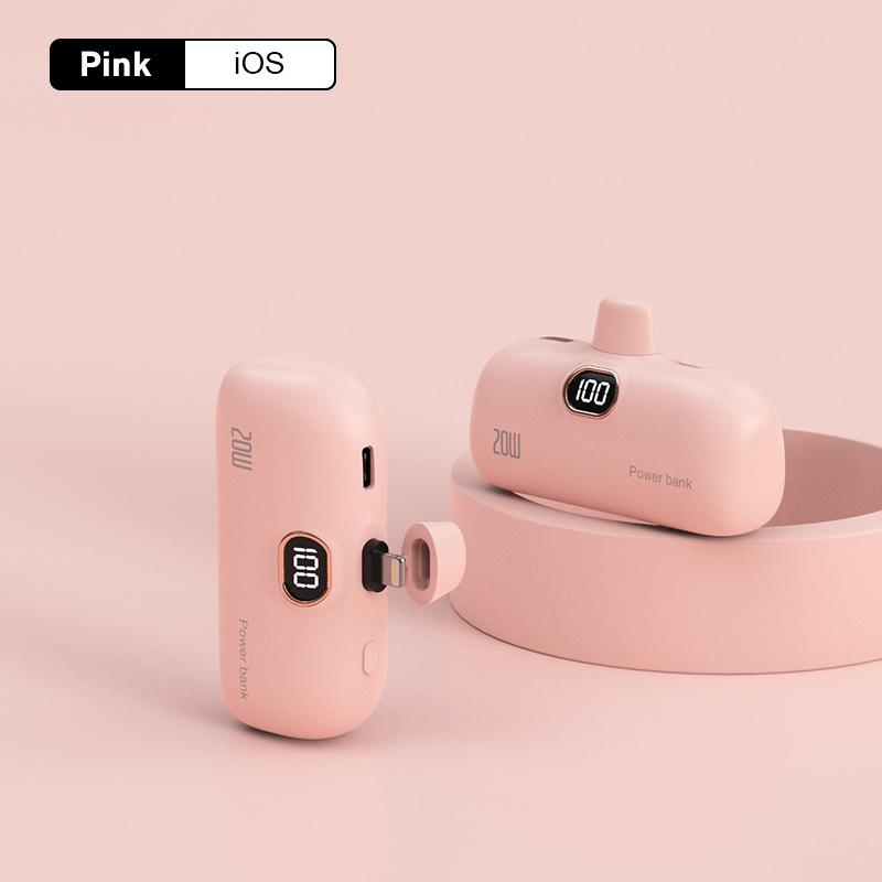 QGeeM 20 Вт Mini Power Bank 5000 мАч PowerBank QC PD Быстрая зарядка для iPhone 14 13 12 Batterie Externe Портативное зарядное устройство для Samsung Xiaomi