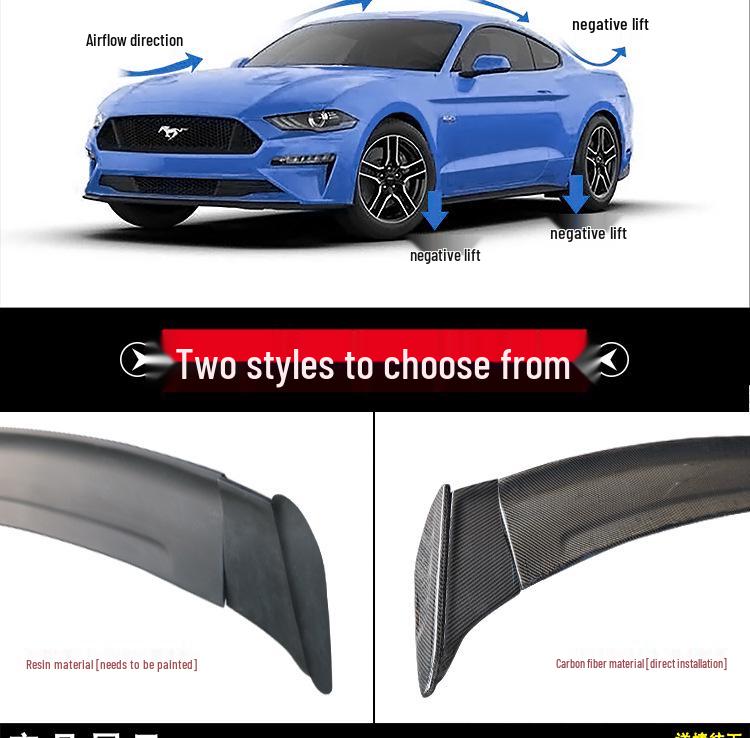 Спойлер заднего крыла из углеволокна для Ford Mustang Mach-E 2015-2023 годов