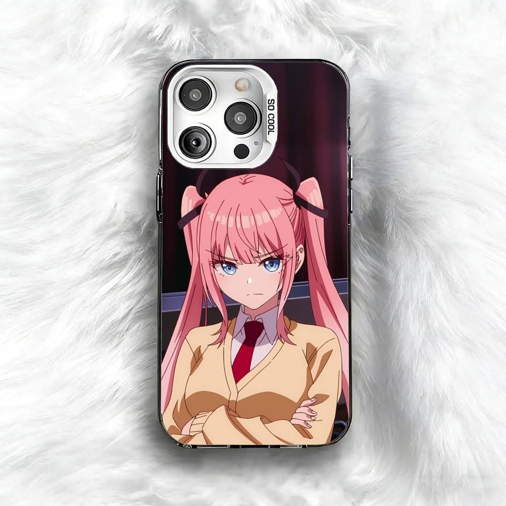 Чехол для телефона Аниме Включись в Полуночное Сердце Для iPhone 16 17 15 14 12 13 Pro Max Черный Цвет Ударопрочный Чехол