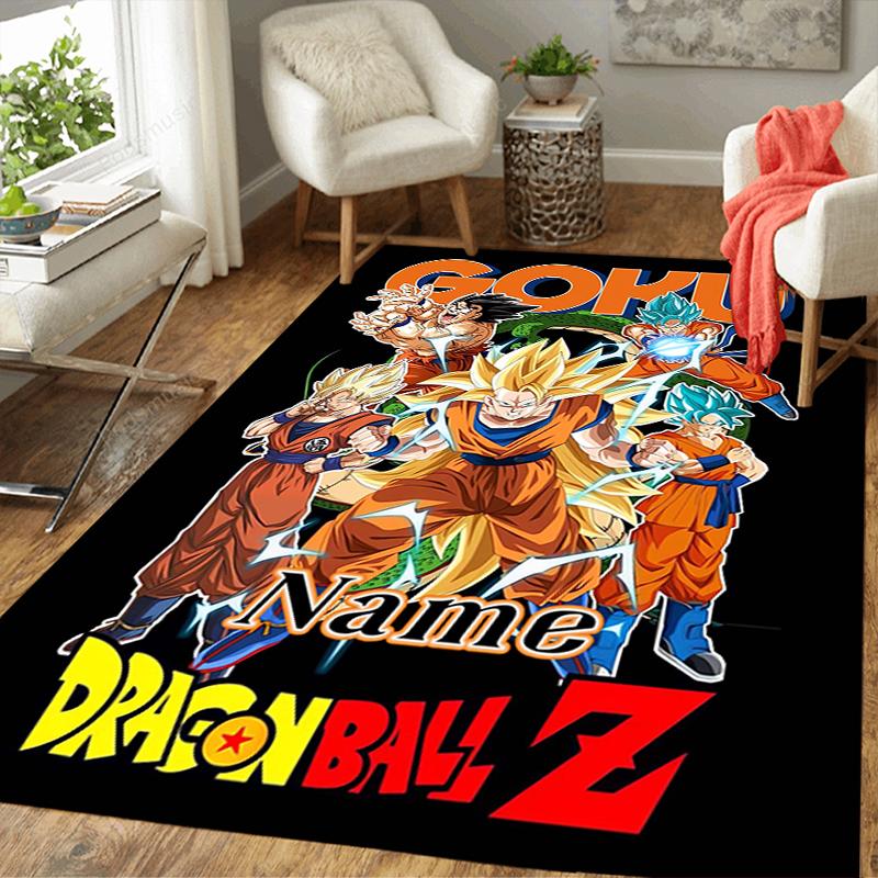Custom 1Pc Super Saiyan Artwork Rug Office Carpet Indoor Outdoor Entrance Doormat Nonslip Soft And Comfortable Living Room D291541