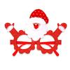 Рождественское украшение Санта Клаус Снеговик Очки Взрослый Ребенок Рождественский реквизит Вечеринка