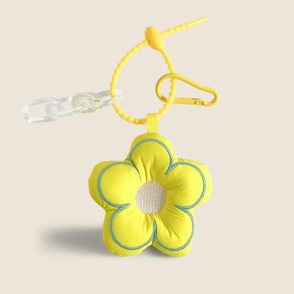 Украшения для сумки Цветы Брелок Мягкий Хлопок Цветок Подвеска для сумки Креативный Цветочный Брелок