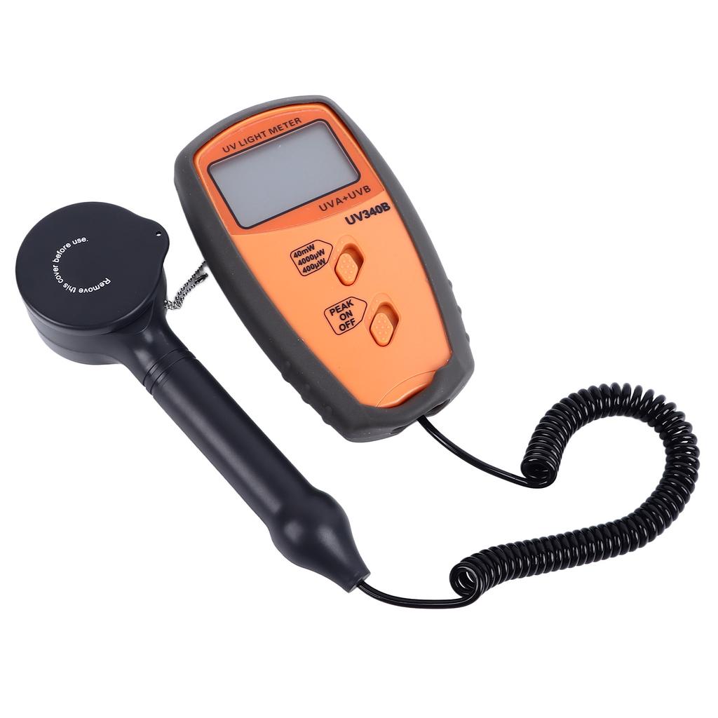 Измеритель ультрафиолетового излучения UVA/UVB 290?390 нм ЖК-дисплей UVA UVB радиометр для тестирования измерений